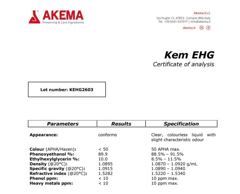 Kem EHG